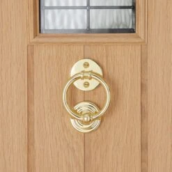 Traditional Brass Door Knocker