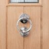 Traditional Chrome Door Knocker 1 Traditional Chrome Door Knocker -Home Luxe Studio 30756559