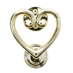 Heart Gold Door Knocker 6 Heart Gold Door Knocker -Home Luxe Studio 30756567 alt02