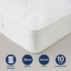 Fogarty Dreamy Comfort Memory Foam Top 1000 Pocket Sprung Mattress 40 Fogarty Dreamy Comfort Memory Foam Top 1000 Pocket Sprung Mattress -Home Luxe Studio 30758890