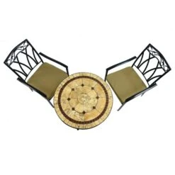 Riverside 76cm Bistro Table Set With 2 Austin Chairs 13 Riverside 76cm Bistro Table Set With 2 Austin Chairs -Home Luxe Studio 30760666 alt03