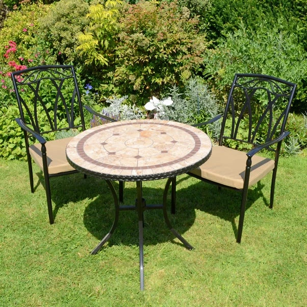 Riverside 76cm Bistro Table Set With 2 Austin Chairs 6 Riverside 76cm Bistro Table Set With 2 Austin Chairs - Image 4
