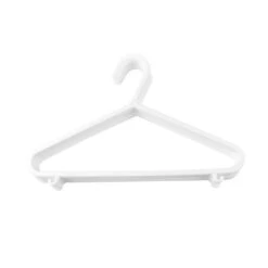 Pack Of 10 Kids Plastic Hangers 14 Pack Of 10 Kids Plastic Hangers -Home Luxe Studio 30762262