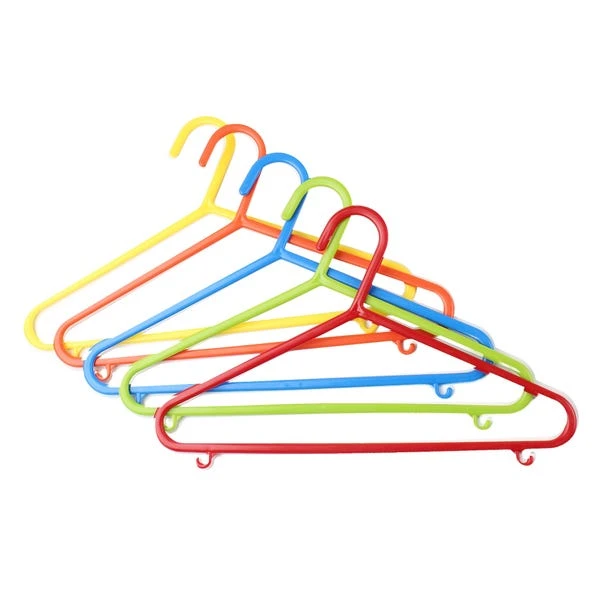 Pack Of 10 Kids Plastic Hangers 6 Pack Of 10 Kids Plastic Hangers - Image 4
