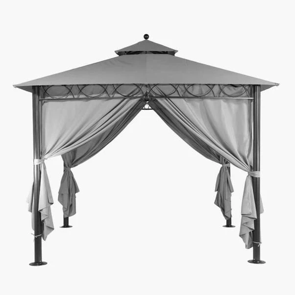 Dubai Grey Gazebo 3 Dubai Grey Gazebo