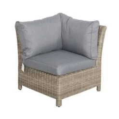 Wentworth 7 Piece Deluxe Modular Corner Lounge Set With Rectangular Firepit -Home Luxe Studio 30763610 alt05