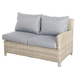 Wentworth 7 Piece Deluxe Modular Corner Lounge Set With Rectangular Firepit -Home Luxe Studio 30763610 alt07