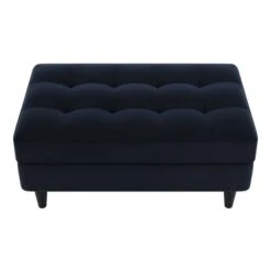 Zoe Velvet Storage Footstool 40 Zoe Velvet Storage Footstool -Home Luxe Studio 30763809 alt03