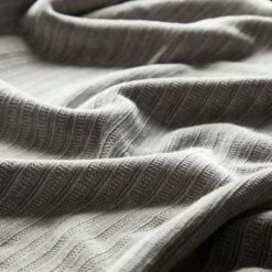 Chenille Stripe Reversible 130cm X 180cm Throw -Home Luxe Studio 30766324 alt02