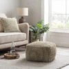 Jersey Bobble Pouffe 2 Jersey Bobble Pouffe -Home Luxe Studio 30766330