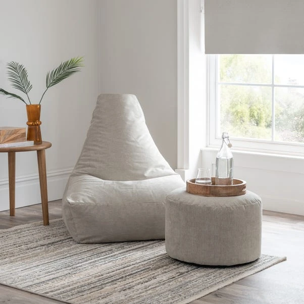 Bristol Pewter Pouffe 7 Bristol Pewter Pouffe - Image 5