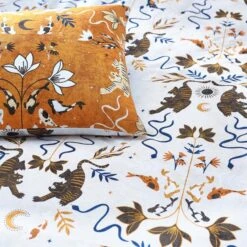 Furn. Tigerfish Reversible Duvet Cover And Pillowcase Set -Home Luxe Studio 30771649 alt03