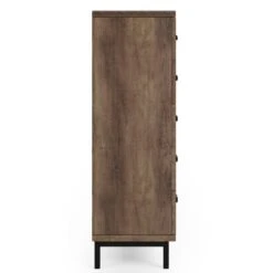 Fulton Tall 5 Drawer Chest, Pine Effect 13 Fulton Tall 5 Drawer Chest, Pine Effect -Home Luxe Studio 30773096 alt03