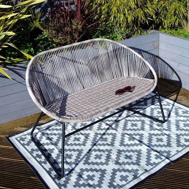 Charles Bentley Zanzibar 2 Seater Bench 3 Charles Bentley Zanzibar 2 Seater Bench