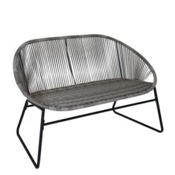 Charles Bentley Zanzibar 2 Seater Bench 8 Charles Bentley Zanzibar 2 Seater Bench -Home Luxe Studio 30775753 alt02