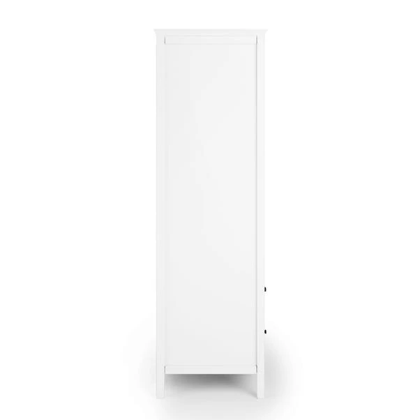 Lynton 4 Door Wardrobe, White 6 Lynton 4 Door Wardrobe, White - Image 4