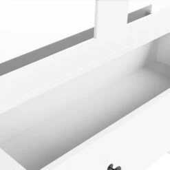 Lynton 4 Door Wardrobe, White 15 Lynton 4 Door Wardrobe, White -Home Luxe Studio 30780266 alt05