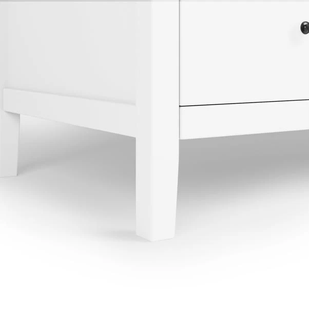 Lynton 4 Door Wardrobe, White 10 Lynton 4 Door Wardrobe, White - Image 8