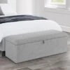 Sorrento Linen Ottoman 2 Sorrento Linen Ottoman -Home Luxe Studio 30783253