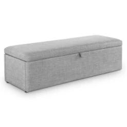 Sorrento Linen Ottoman -Home Luxe Studio 30783253 alt02