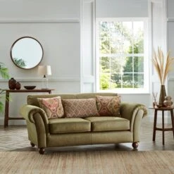 Angus Faux Leather Combo 2 Seater Sofa -Home Luxe Studio 30783345 alt01