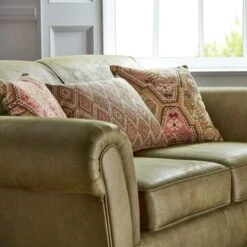 Angus Faux Leather Combo 2 Seater Sofa -Home Luxe Studio 30783345 alt04