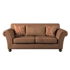 Angus Faux Leather Combo 2 Seater Sofa -Home Luxe Studio 30783349 alt02