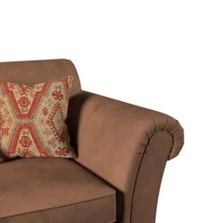 Angus Faux Leather Combo 2 Seater Sofa -Home Luxe Studio 30783349 alt05