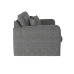 Carson Deep Sit Chunky Chenille Luxury 2 Seater Double Sofa Bed -Home Luxe Studio 30788038 alt03