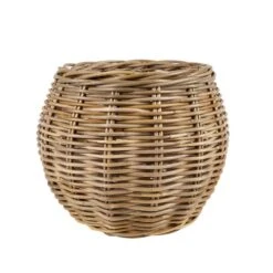 Churchgate Set Of 2 Rattan Planters -Home Luxe Studio 30788937 alt03