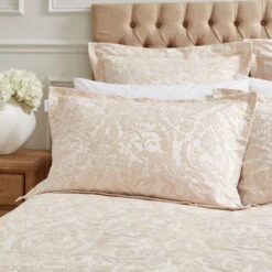 Dorma Winchester Champagne Oxford Pillowcase Pair