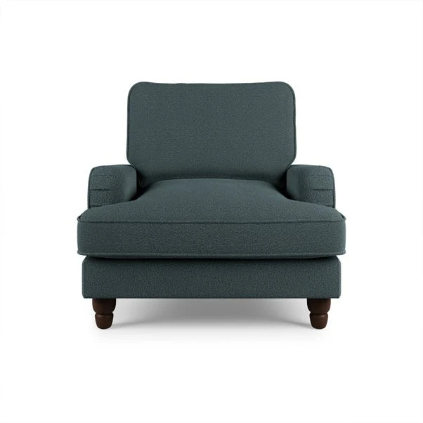 Beatrice Armchair, Chunky Soft Chenille 4 Beatrice Armchair, Chunky Soft Chenille - Image 2