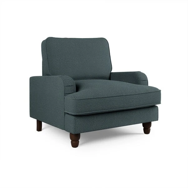 Beatrice Armchair, Chunky Soft Chenille 5 Beatrice Armchair, Chunky Soft Chenille - Image 3