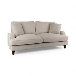 Beatrice Chunky Soft Chenille 3 Seater Double Sofa Bed 34 Beatrice Chunky Soft Chenille 3 Seater Double Sofa Bed -Home Luxe Studio 30792391 alt02