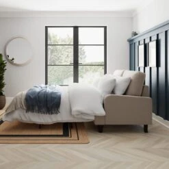 Beatrice Chunky Soft Chenille 3 Seater Double Sofa Bed 35 Beatrice Chunky Soft Chenille 3 Seater Double Sofa Bed -Home Luxe Studio 30792391 alt03