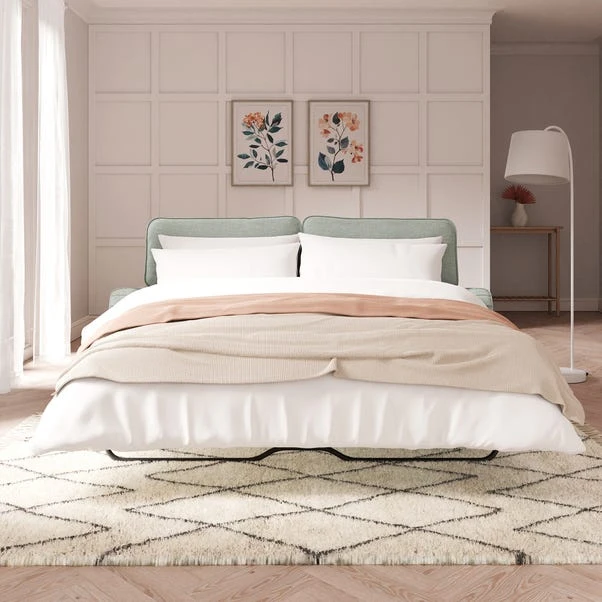 Beatrice Tonal Textured Weave 3 Seater Double Sofa Bed 12 Beatrice Tonal Textured Weave 3 Seater Double Sofa Bed - Image 10