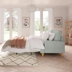 Beatrice Tonal Textured Weave 3 Seater Double Sofa Bed 31 Beatrice Tonal Textured Weave 3 Seater Double Sofa Bed -Home Luxe Studio 30792407 alt02