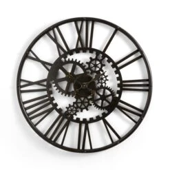 Cogs Indoor Outdoor Wall Clock 35 Cogs Indoor Outdoor Wall Clock -Home Luxe Studio 30793741 alt04