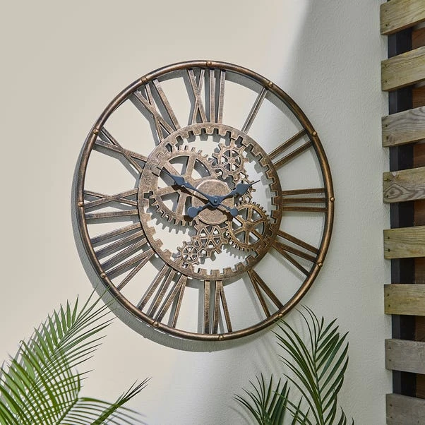 Cogs Indoor Outdoor Wall Clock 8 Cogs Indoor Outdoor Wall Clock - Image 6