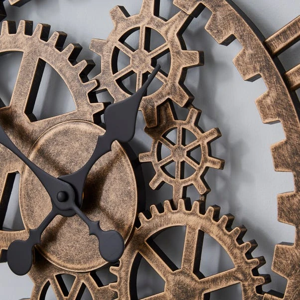 Cogs Indoor Outdoor Wall Clock 6 Cogs Indoor Outdoor Wall Clock - Image 4