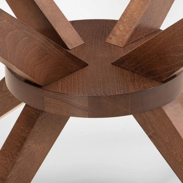 Chelsea 4 Seater Round Glass Top Dining Table With 4 Cayman Chairs 6 Chelsea 4 Seater Round Glass Top Dining Table With 4 Cayman Chairs - Image 4