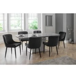 Como 4-6 Seater Rectangular Extendable Dining Table