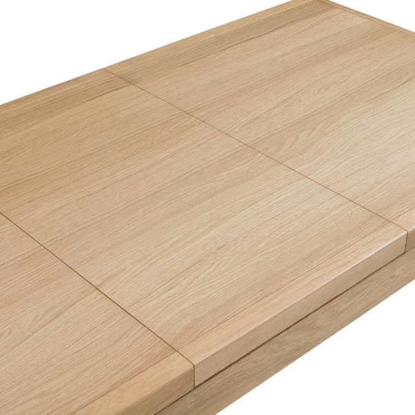 Curve 4-6 Seater Round Extendable Dining Table With 6 Chairs, Solid Oak 6 Curve 4-6 Seater Round Extendable Dining Table With 6 Chairs, Solid Oak - Image 4