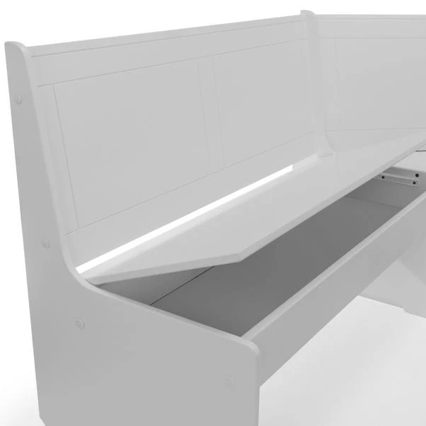 Newport 4 Seater Rectangular Corner Dining Table With 2 Benches 19 Newport 4 Seater Rectangular Corner Dining Table With 2 Benches - Image 17