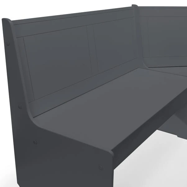 Newport 4 Seater Rectangular Corner Dining Table With 2 Benches 8 Newport 4 Seater Rectangular Corner Dining Table With 2 Benches - Image 6