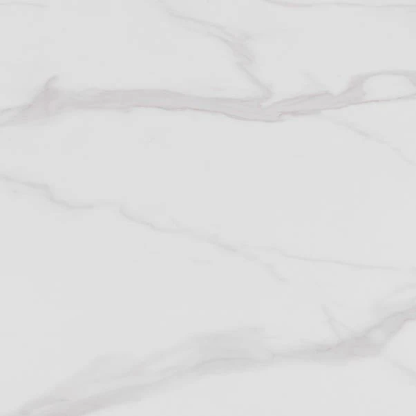 Palermo 4 Seater Round Pedestal Dining Table, White 6 Palermo 4 Seater Round Pedestal Dining Table, White - Image 4