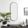 Lozenge Oval Wall Mirror 2 Lozenge Oval Wall Mirror -Home Luxe Studio 30794939