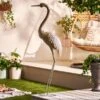 Metal Heron Decor 2 Metal Heron Decor -Home Luxe Studio 30795369