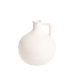 Round Ceramic Handled Vase -Home Luxe Studio 30796396 alt03