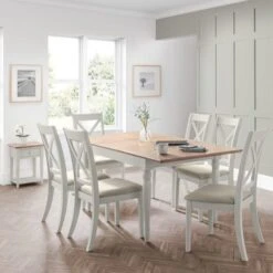 Provence Set Of 2 Dining Chairs, Grey -Home Luxe Studio 30797277 alt02